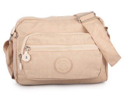 Nieduża, lekka torebka turystyczna w kolorze jasnobeżowym (ecru) Bag Street - obrazek 3