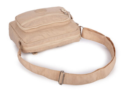 Nieduża, lekka torebka turystyczna w kolorze jasnobeżowym (ecru) Bag Street - obrazek 7