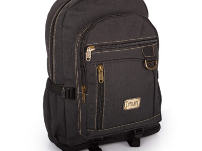 Duży, szary plecak podróżny OR&MI z możliwością powiększenia wysokości - obrazek 12