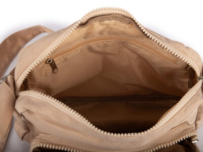 Nieduża, lekka torebka turystyczna w kolorze jasnobeżowym (ecru) Bag Street - obrazek 8