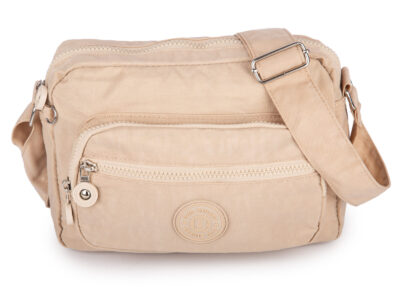 Nieduża, lekka torebka turystyczna w kolorze jasnobeżowym (ecru) Bag Street - obrazek 6