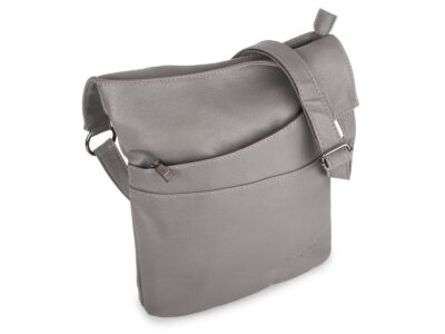 Elegancka, miejska torebka damska na ramię w kolorze szarym Jennifer Jones - obrazek 5