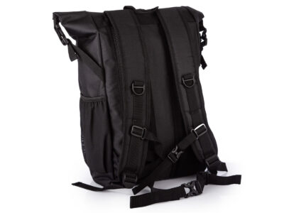 Duży, wodoodporny plecak trekkingowy / sportowy ze zwijanym kołnierzem - obrazek 5