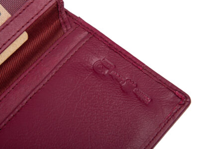 Duży, bordowy, portfel damski z miękkiej skóry naturalnej Franko - obrazek 5