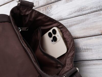 Ciemnobrązowa, listonoszka męska na ramię uszyta ze skóry naturalnej Paolo Peruzzi - obrazek 6