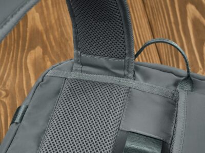 Szary plecak podróżny do samolotu 40x30x20 cm poszerzany Paolo Peruzzi - obrazek 16