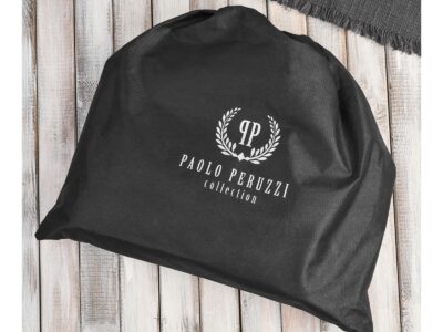 Duża elegancka teczka męska skórzana w kolorze brązowym z paskiem na ramię A4 - obrazek 11