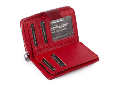 Zestaw prezentowy Etui na kluczeczerwone motylki + Portfel damski czerwone motylki - obrazek 5