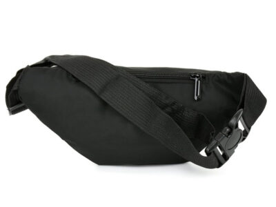 Saszetka biodrowa nerka wodoodporna czarna Beltimore - obrazek 4