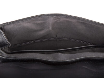 Elegancki czarny plecak damski miejski / do pracy A4 na laptopa 15.6" - obrazek 8