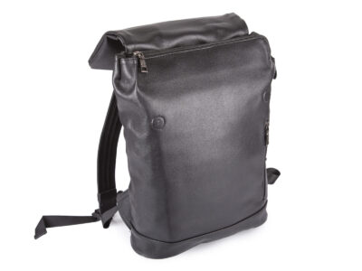 Elegancki czarny plecak damski miejski / do pracy A4 na laptopa 15.6" - obrazek 6