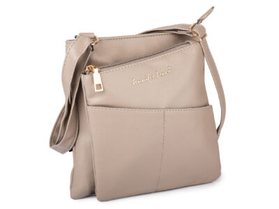 Elegancka mała beżowa torebka damska na ramię Jennifer Jones