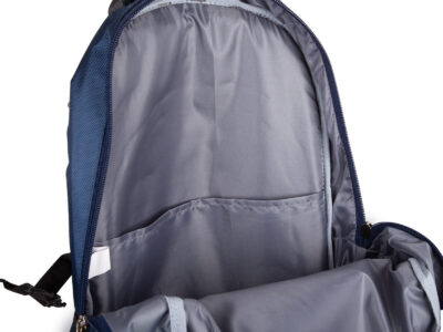 Duży 2-komorowy plecak szkolny / sportowy / do pracy w kolorze granatowym - obrazek 12