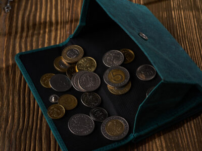 Zielony średniej wielkości skórzany portfel damski w stylu vintage Paolo Peruzzi - obrazek 7