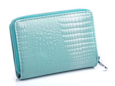 Zestaw prezentowy Wizytownik turkusowy + Portfel damski turkusowy - obrazek 3