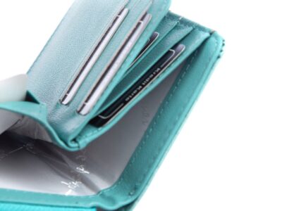 Zestaw prezentowy Wizytownik turkusowy + Portfel damski turkusowy - obrazek 6