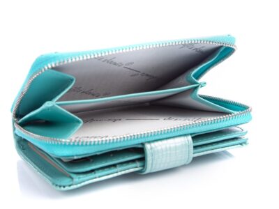 Zestaw prezentowy Wizytownik turkusowy + Portfel damski turkusowy - obrazek 7