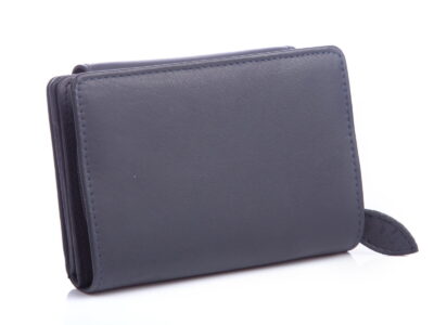 Zestaw prezentowy Etui na klucze szare+ Portfel damski szary - obrazek 2