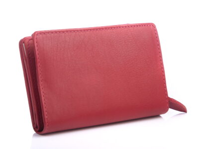 Zestaw prezentowy Etui na klucze czerwone + Portfel damski czerwony - obrazek 2