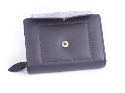 Zestaw prezentowy Etui na klucze szare+ Portfel damski szary - obrazek 3