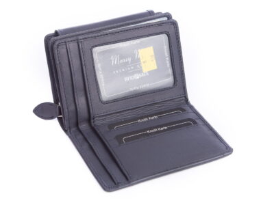 Zestaw prezentowy Etui na klucze szare+ Portfel damski szary - obrazek 5