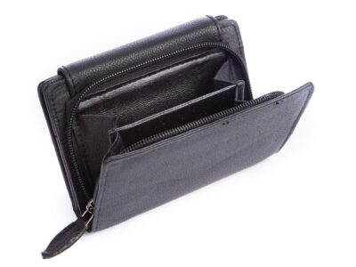 Zestaw prezentowy Etui na klucze czarne+ Portfel damski czarny - obrazek 6