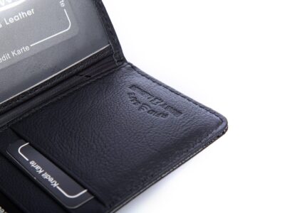 Zestaw prezentowy Etui na klucze czarne+ Portfel damski czarny - obrazek 5