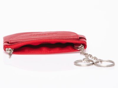 Zestaw prezentowy Etui na klucze czerwone + Portfel damski czerwony - obrazek 12