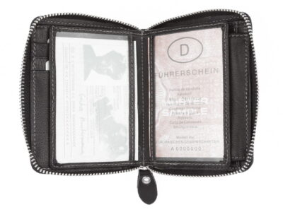 Zestaw prezentowy Wizytownik czarny + Portfel męski czarny - obrazek 4