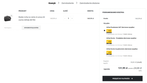 Ladnetorby.pl Black friday promocja - 12% na wszystko