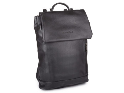 Elegancki czarny plecak damski miejski / do pracy A4 na laptopa 15.6"