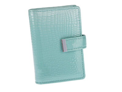 Zestaw prezentowy Wizytownik turkusowy + Portfel damski turkusowy - obrazek 8