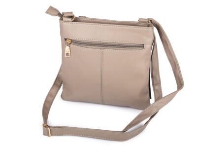 Elegancka mała beżowa torebka damska na ramię Jennifer Jones - obrazek 3