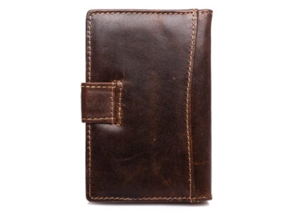 Zestaw prezentowy Wizytownik ciemno brązowy + Portfel męski ciemno brązowy z.p. - obrazek 10