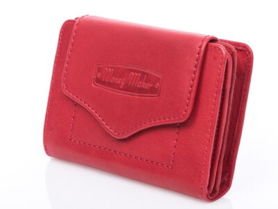 Zestaw prezentowy Etui na klucze czerwone + Portfel damski czerwony - obrazek 9