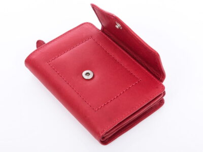 Zestaw prezentowy Etui na klucze czerwone + Portfel damski czerwony - obrazek 7