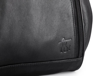 Plecak damski miejski skórzany nappa na jedno ramię poszerzany Sergej Axis - obrazek 2