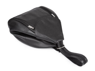 Plecak damski miejski skórzany nappa na jedno ramię poszerzany Sergej Axis - obrazek 10