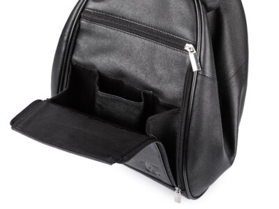 Plecak damski miejski skórzany nappa na jedno ramię poszerzany Sergej Axis - obrazek 12