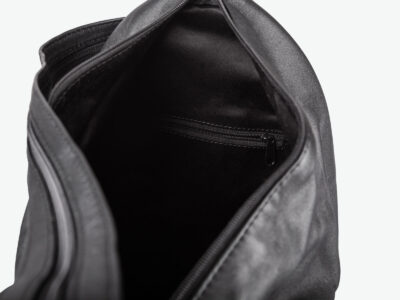 Plecak damski miejski skórzany nappa na jedno ramię poszerzany Sergej Axis - obrazek 15