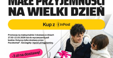 Tańsza dostawa z InPost Pay – oszczędź 3 zł na Paczkomacie z Ladnetorby.pl