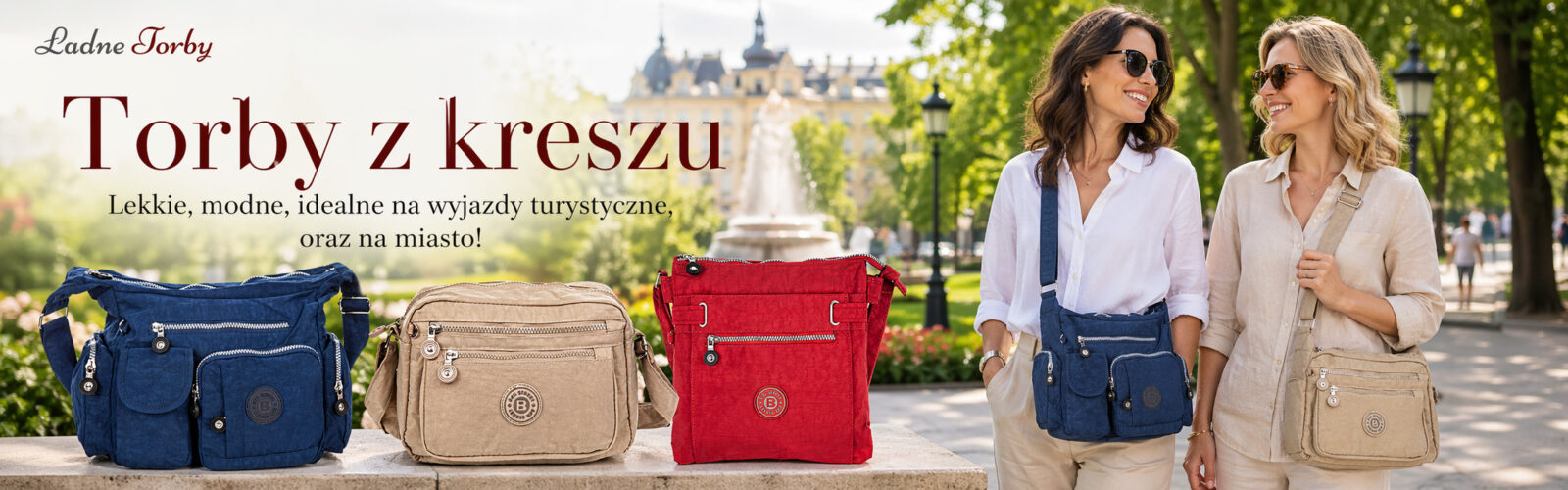 Torebki turystyczne z kreszu